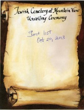 Guest List - October 20, 2013