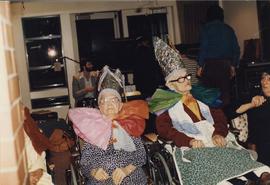 John Weinfield and Rose Kaplan at Purim festivities