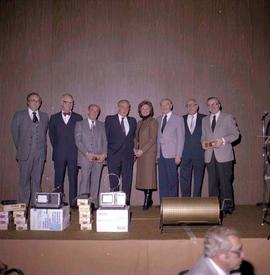 Centre's Chai Plate Dinner past presidents picture