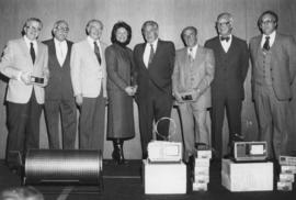 Centre's Chai Plate Dinner past presidents picture