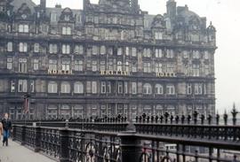 North British Hotel, now called Balmoral Hotel, in Edinburgh