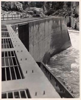 Metal grid walkway at Hell's Gate