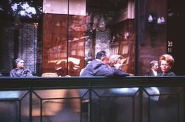 People sitting in a café