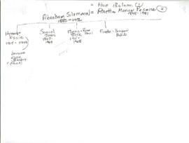 Abraham Silverman Family Tree Diagram