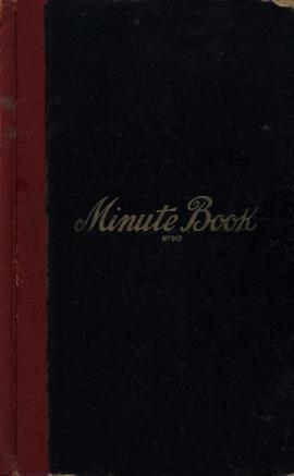 [Jewish Benevolent Society of Trail and Rossland, British Columbia] Minute book