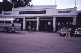 Entrance to Churchill Downs grandstand