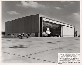 Trans-Canada Air Lines Maintenance Base upon completion, Vancouver International Airport, no. 3