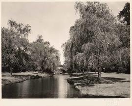 Bridge over Lost Lagoon, Stanley Park, Vancouver, British Columbia