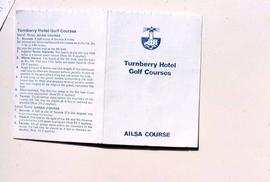 Golf player's guide to the Turnberry Hotel Golf Courses, specifically the "Ailsa Course"