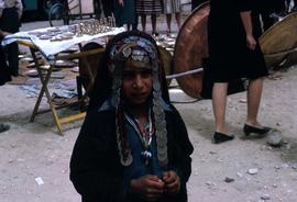 Girl in headdress