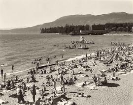 New beach scene, English Bay