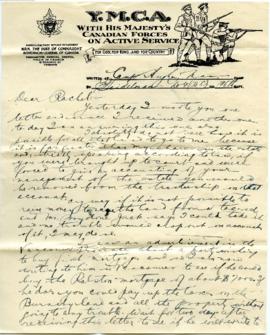 Letter - August 1916