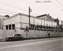 Construction of The Royal Bank of Canada, Granville & Davie Branch