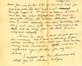 Letter from Ralph, April 3, 1942