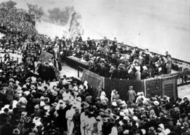 Ceremony at the Hebrew University