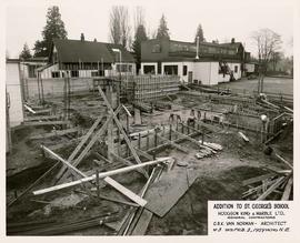 Addition to St. George's School, facing south-east