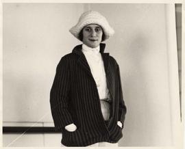 Prima Ballerina Anna Pavlova on board 'Empress of Canada,' Vancouver, British Columbia