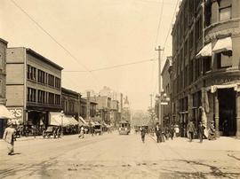 Intersection, Granville and Georgia streets, Vancouver, British Columbia