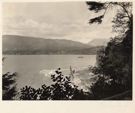 Burrard Inlet from Stanley Park, Vancouver, British Columbia