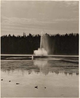 Lost Lagoon Fountain, Stanley Park, Vancouver, British Columbia