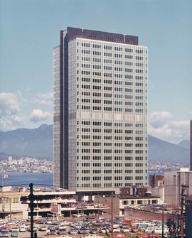 The Guinness Tower upon completion, 1055 West Hastings Street, Vancouver