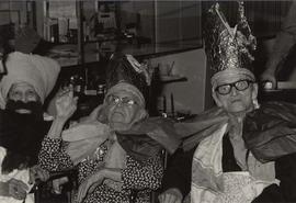 John Weinfield and Rose Kaplan at Purim festivities