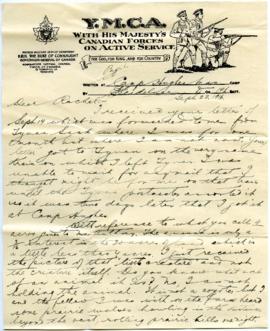 Letter - September 23, 1916