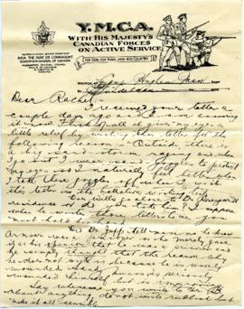 Letter - August 1916