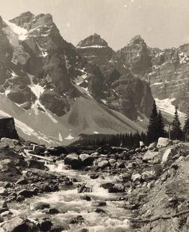 High mountain peaks, British Columbia