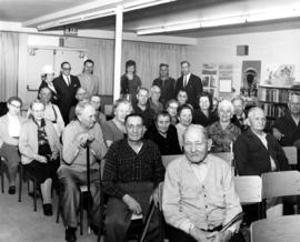 B'nai B'rith Lion's Gate Lodge, safety cane presentation to Jewish Home for the Aged