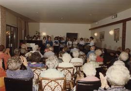 Shiron singers at the Louis Brier Home