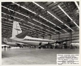 Trans-Canada Air Lines Maintenance Base upon completion, Vancouver International Airport, no. 8