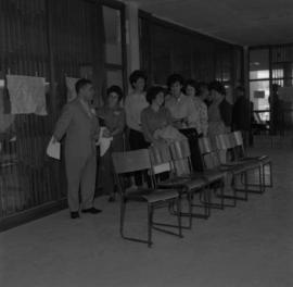 Unidentified group shot at the Jewish Community Centre of Greater Vancouver