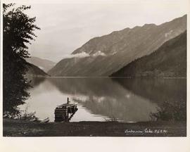 Anderson Lake from Pacific Great Eastern Railway, British Columbia