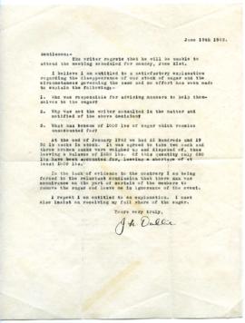 Letter - June 18, 1943