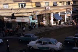 Street scene with shops