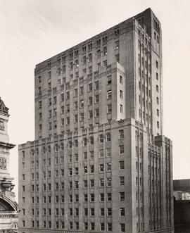 Royal Bank Building, special exteriors showing spots on the building