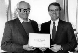 Dr. Jack Diamond honorary membership