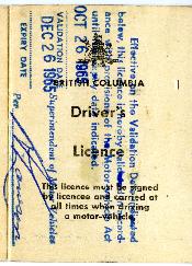 Benjamin Grossman's Driver's License