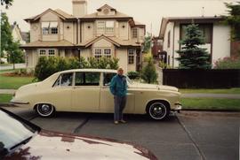 Gerald Lecovin in front of Car